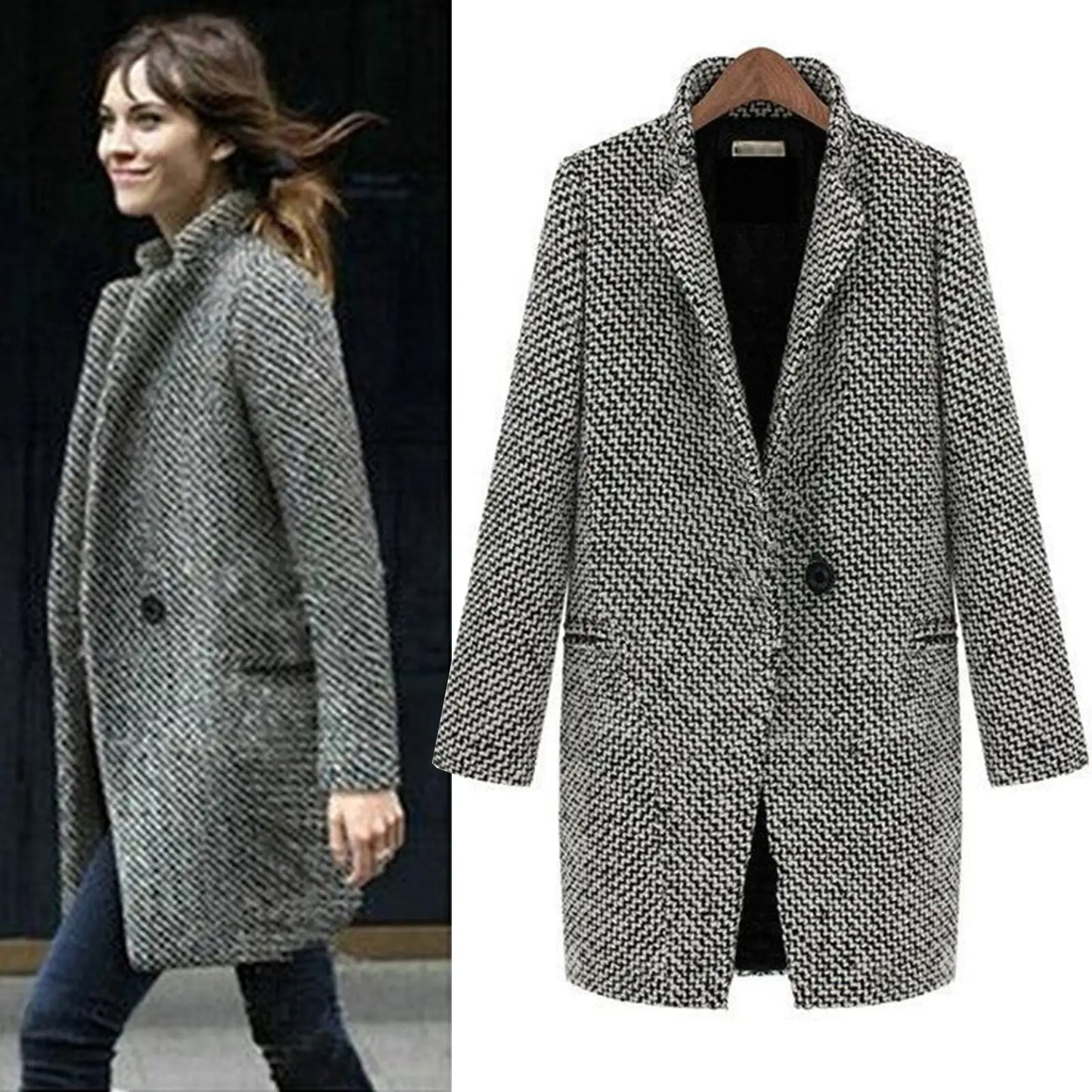 Caterine - Long Midi Coat